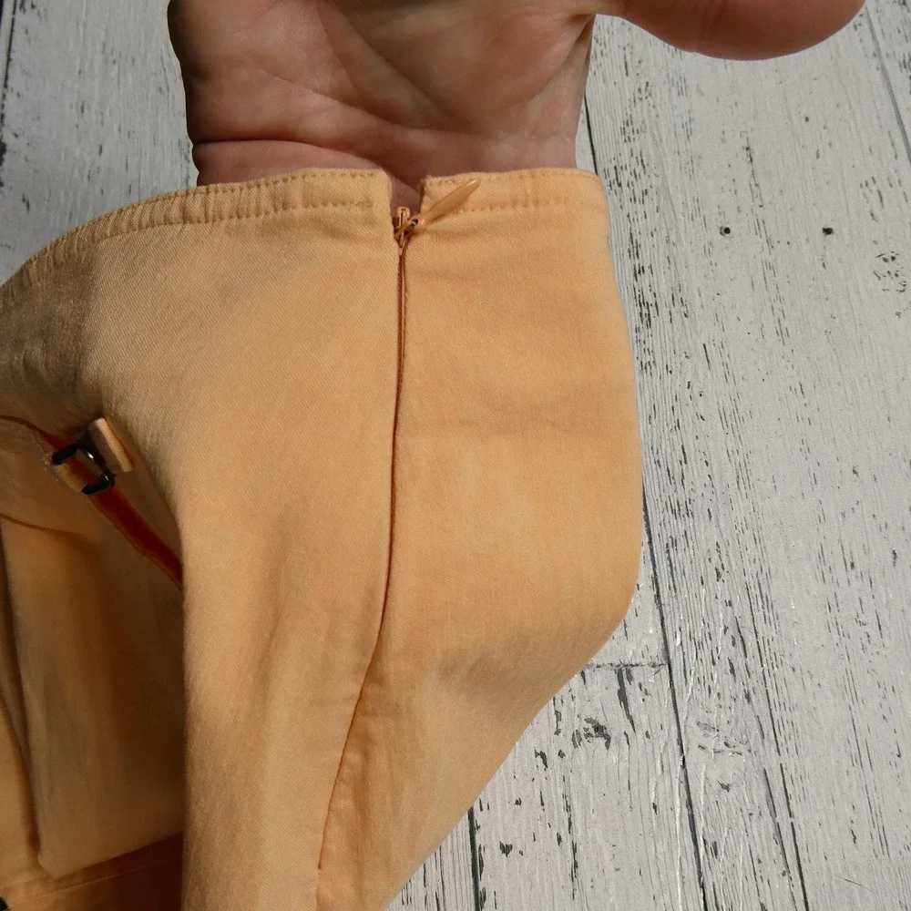 Jamie Sadock Skort Womens 4 Orange Stretch Golf Built In Shorts Pockets Athletic